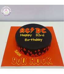 ACDC Cake - Lateau